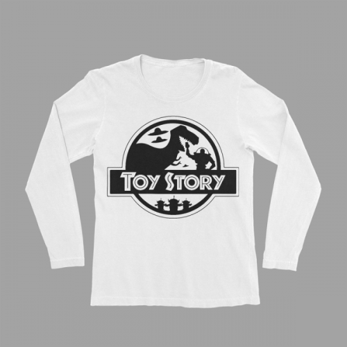 KIDSBEE Chlapčenské bavlnené tričko Toy Story - biele, veľ. 122