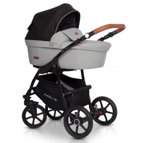 Kočík  Basic Plus 2019 Riko, 3v1 - grey fox