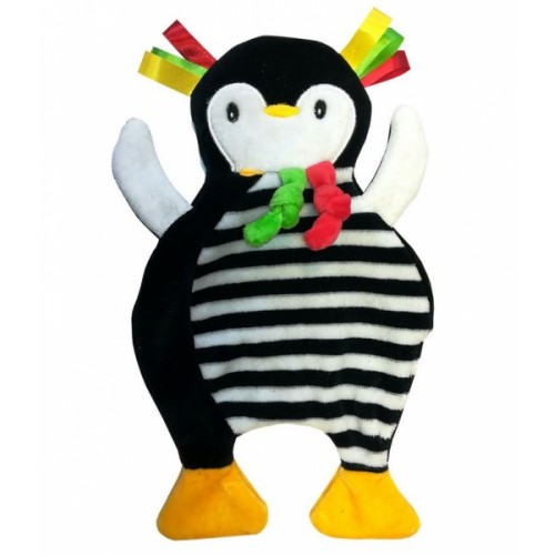 Pinkado - senzorická edukačné hračka - šuštiace - tučňáček