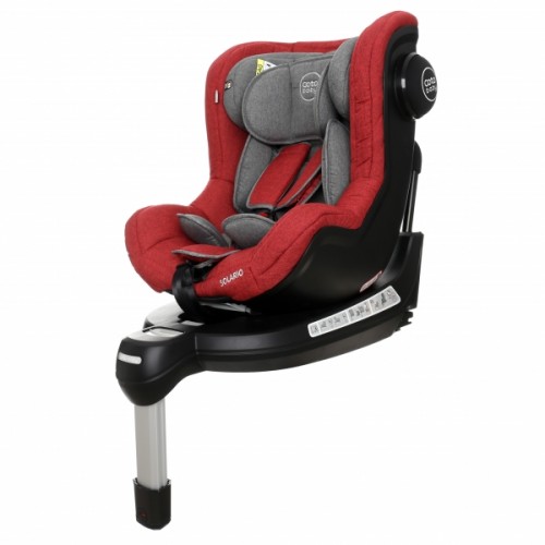 Coto Baby Autosedačka Solária s 360 °otáčaním, ISOFIX systémom,protismerná, 0-18 kg,  red