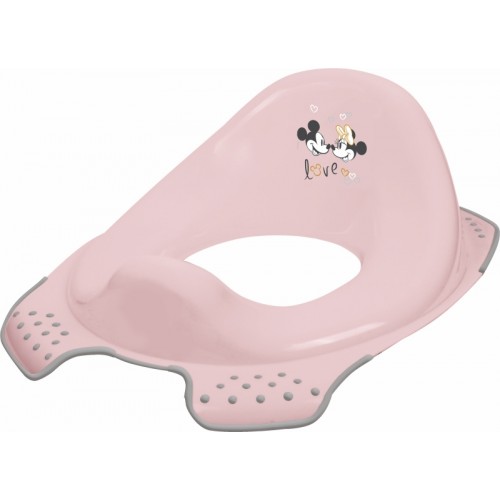 Keeeper Adaptér - tréningové sedátko na WC - Minnie Mouse, púdrovo ružové
