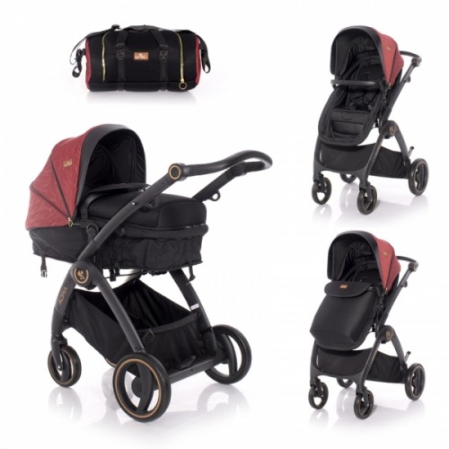 Kočík Lorelli ADRIA BLACK&RED