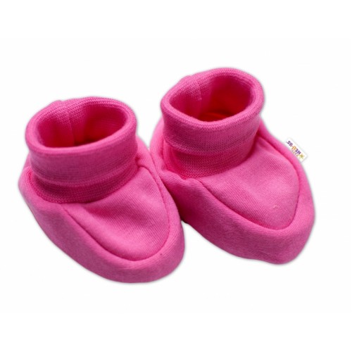 Baby Nellys Dojčenské topánočky, ponožtičky Sweet Little Princess, ružové