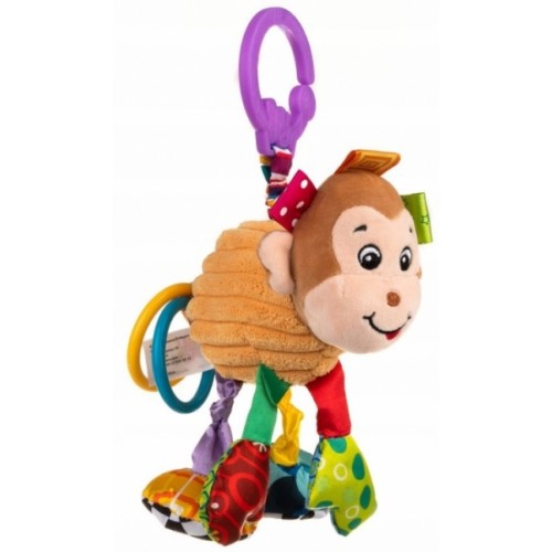 Bali Bazoo Závesná hračka do kočíka Opice Maggie s vibráciou, hnedá