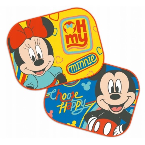 Disney Tienidlo do auta bočnej 2 ks - Minnie a Mickey