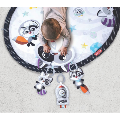 Smily Play Vzdelávacia interaktívna hracia deka, podložka Mýval