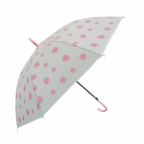 Tulimi Detský holový dáždnik Jahoda - ružový