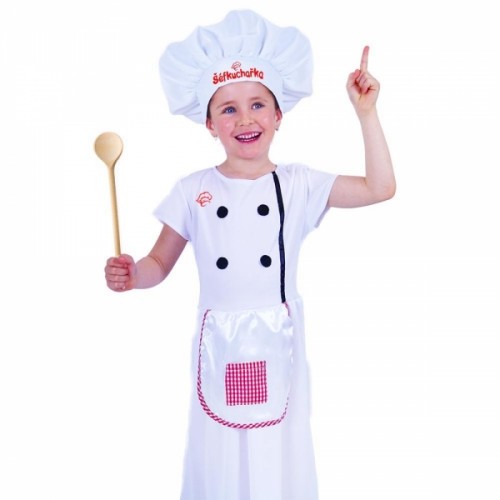 Detský kostým kuchárka (S)