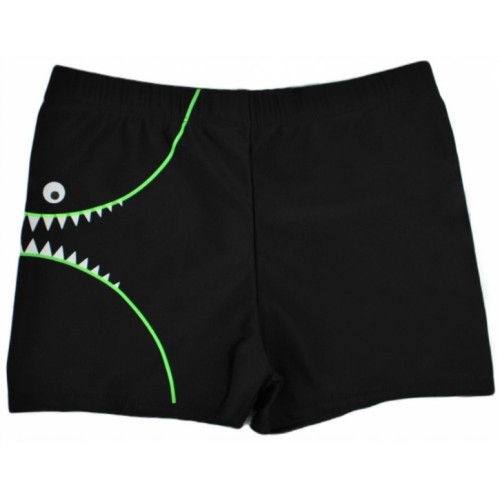 Chlapčenské plavky - Noviti, Shark, čierno/zelená, veľ. 104/110