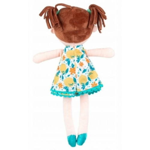 Handrová bábika, Ela, hnedé vlásky