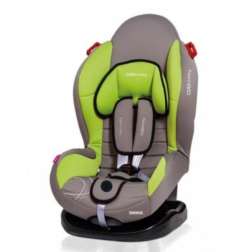 Autosedačka Coto Baby Swing 9-25kg, 2020 - šedá, zelená