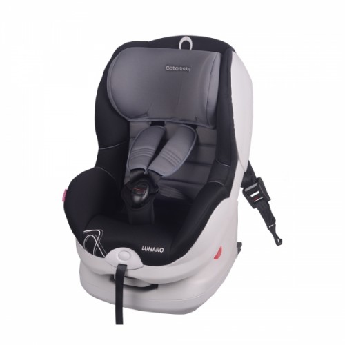 Coto Baby Autosedačka Lunar Isofix - 9-18 kg - sivá / čierna