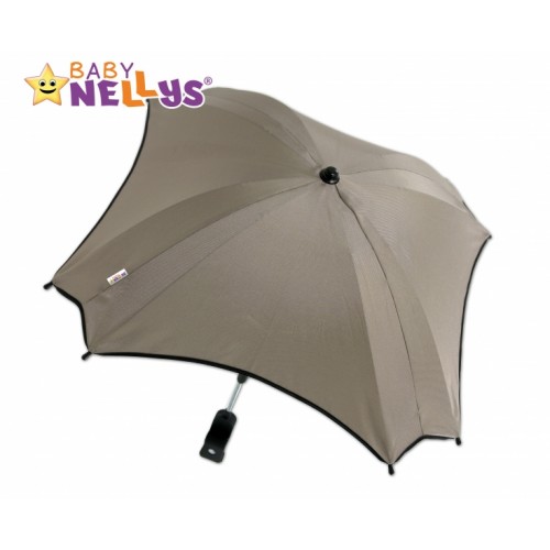 Slnečník, dáždnik do kočíka Baby Nellys ® - béžový
