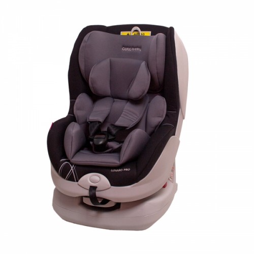 Coto Baby Autosedačka Lunaro PRO 0 -18 kg - sivá / čierna