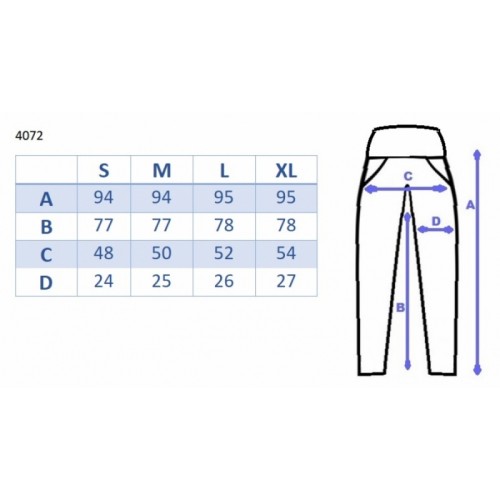 Be MaaMaa Tehotenské nohavice s elastickým pásom, s vreckami - khaki, vel. L